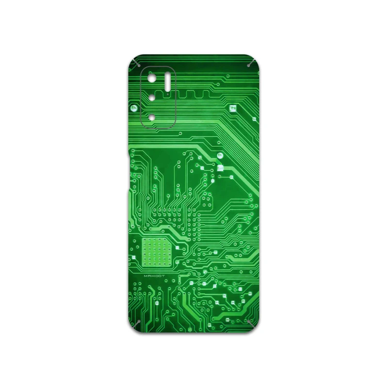 برچسب پوششی ماهوت مدل Green-Printed-Circuit-Board مناسب برای گوشی موبایل شیائومی Redmi Note 10 5G