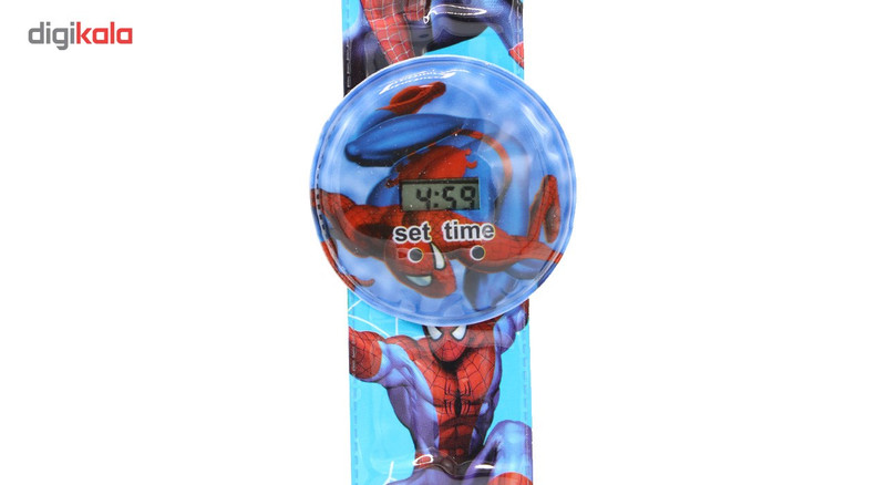 ساعت مچی دیجیتالی مدل Spiderman 03 - بسته 4 عددی ساعت مچی دیجیتالی مدل Spiderman 03 - بسته 4 عددی