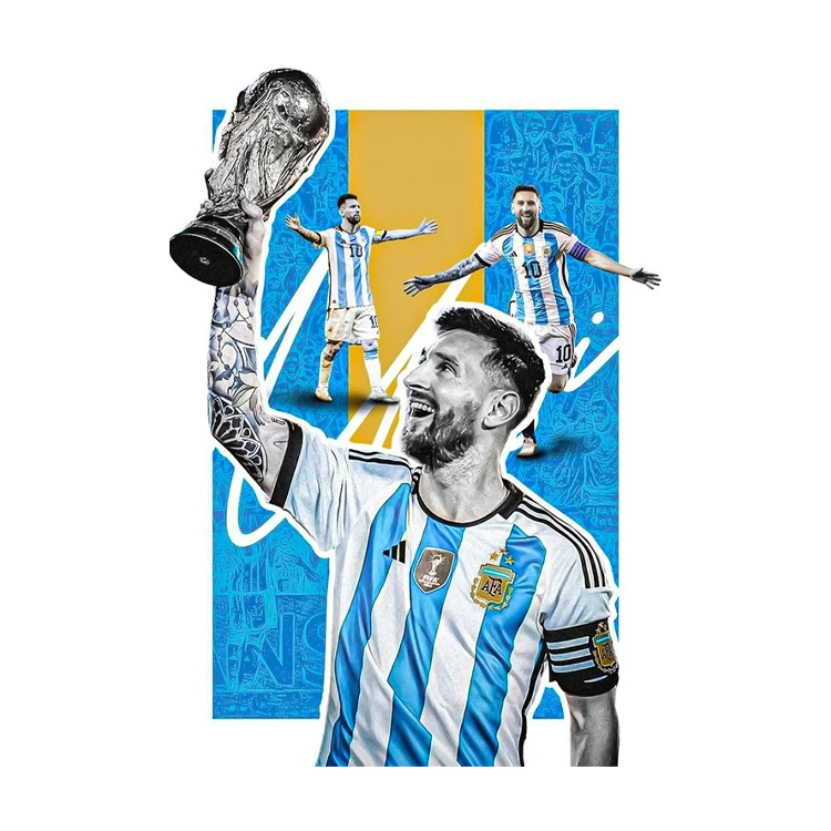 استیکر پارچه و لباس پاد آفرین مدل مسی کد 438