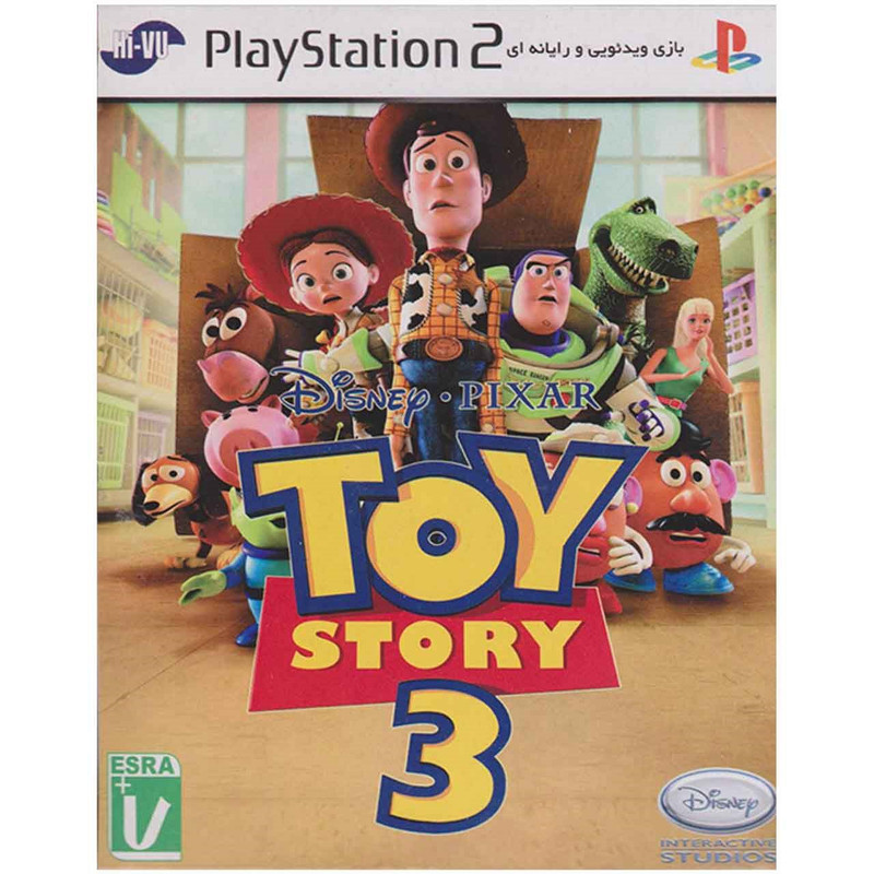بازی Toy Story 3 مخصوص PS2 بازی Toy Story 3 مخصوص PS2