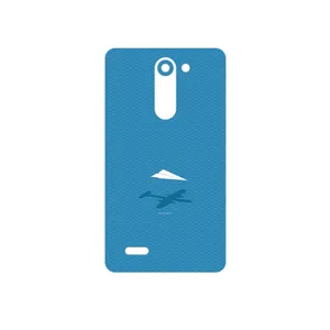 MAHOOT Minimal Paper Airplane Cover Sticker for LG L Bello