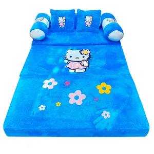 کاناپه کودک مدل تختشو طرح کیتی