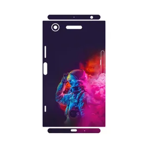 MAHOOT Smoke Rainbow Digital Art 1-FullSkin Cover Sticker for Sony Xperia XZ1