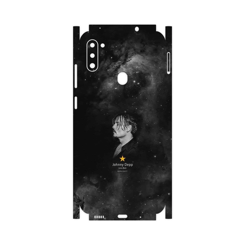 برچسب پوششی ماهوت مدل Johnny Depp-FullSkin مناسب برای گوشی موبایل سامسونگ Galaxy M11
