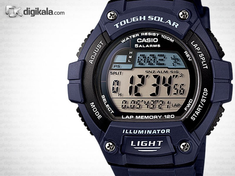 ساعت مچی دیجیتالی کاسیو W-S220-2AVDF