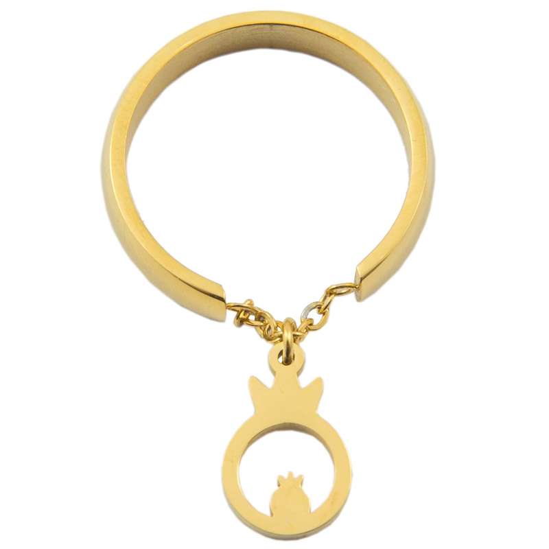 انگشتر بهارگالری مدل آویز انار کد 205007 انگشتر بهارگالری مدل آویز انار کد 205007