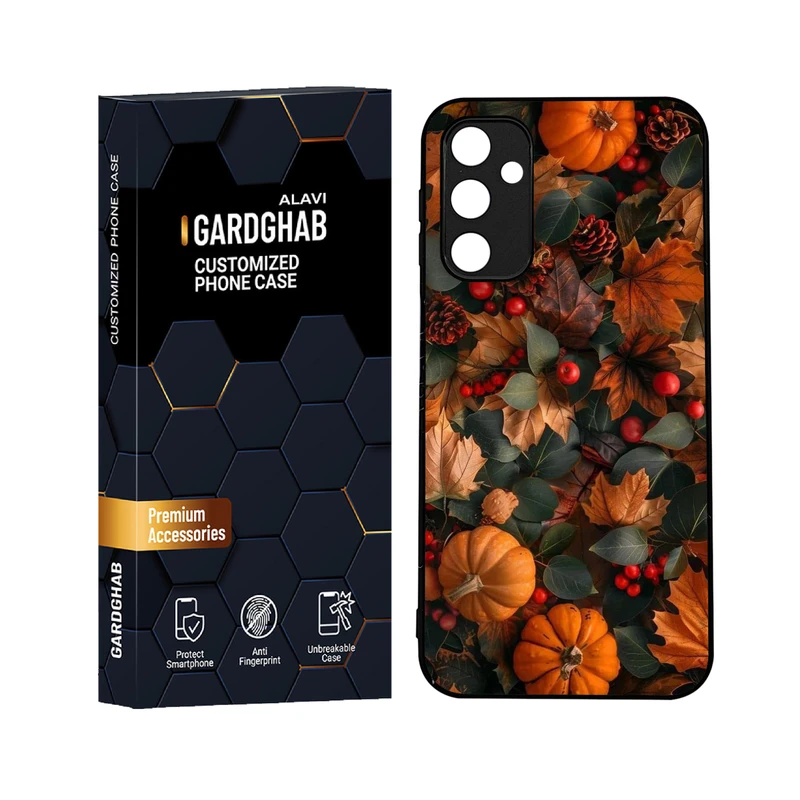 کاور گارد قاب علوی مدل دورژله ای هنری مناسب برای گوشی موبایل سامسونگ Galaxy A24