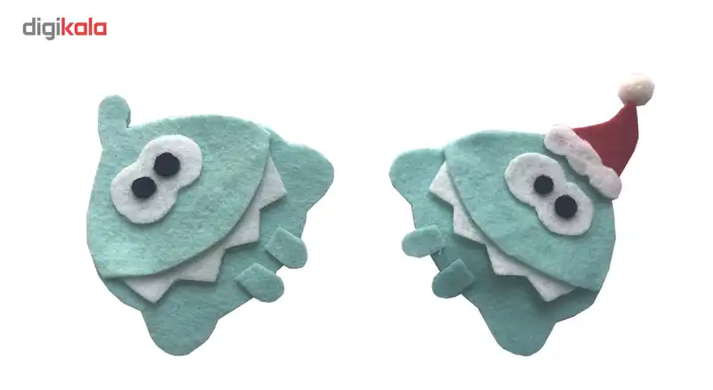 نشانگر کتاب نفیس مدل Om Nom مجموعه دو عددی