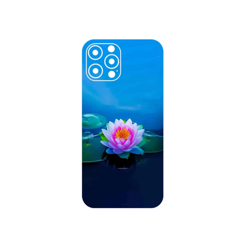 برچسب پوششی ماهوت مدل Lotus مناسب برای گوشی موبایل اپل iPhone 12 Pro Max