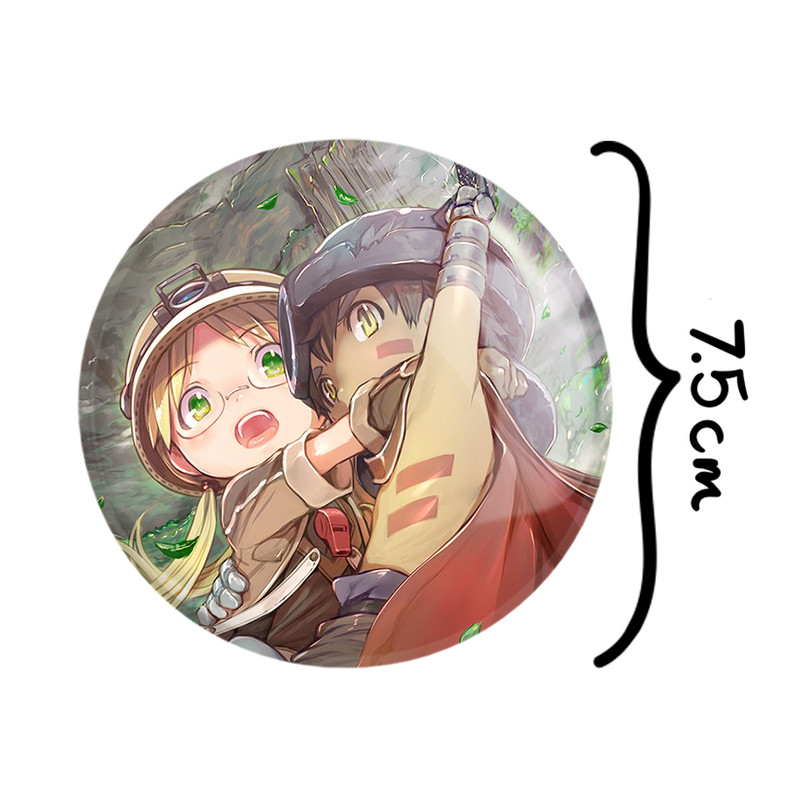 آینه جیبی خندالو طرح ریگ و ریکو انیمه ساخته شده در پرتگاه Made in Abyss مدل تاشو کد 22086 آینه جیبی خندالو طرح ریگ و ریکو انیمه ساخته شده در پرتگاه Made in Abyss مدل تاشو کد 22086