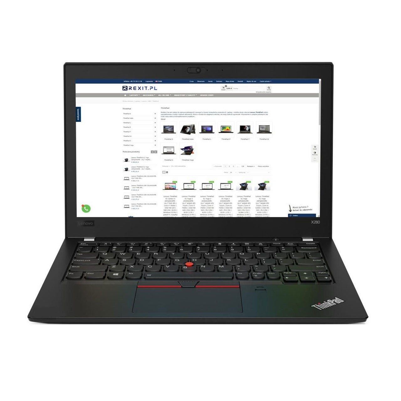 لپ تاپ 12.5 اینچی لنوو مدل ThinkPad X280 - A