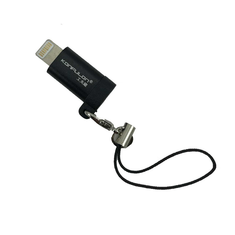مبدل microUSB به لایتنینگ کانفلون مدل Z08
