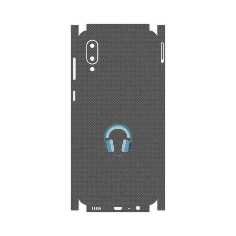 برچسب پوششی ماهوت مدل Minimal Headphone Icon-FullSkin مناسب برای گوشی موبایل سامسونگ Galaxy A02