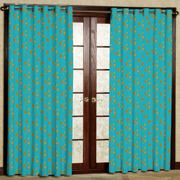 پرده مدل چاپی هازان پانچی کد 324 سایز 200x140 سانتی متر