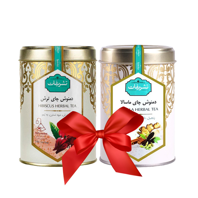 دمنوش ماسالا و چای ترش تشریفات کد 1002 مجموعه 2 عددی