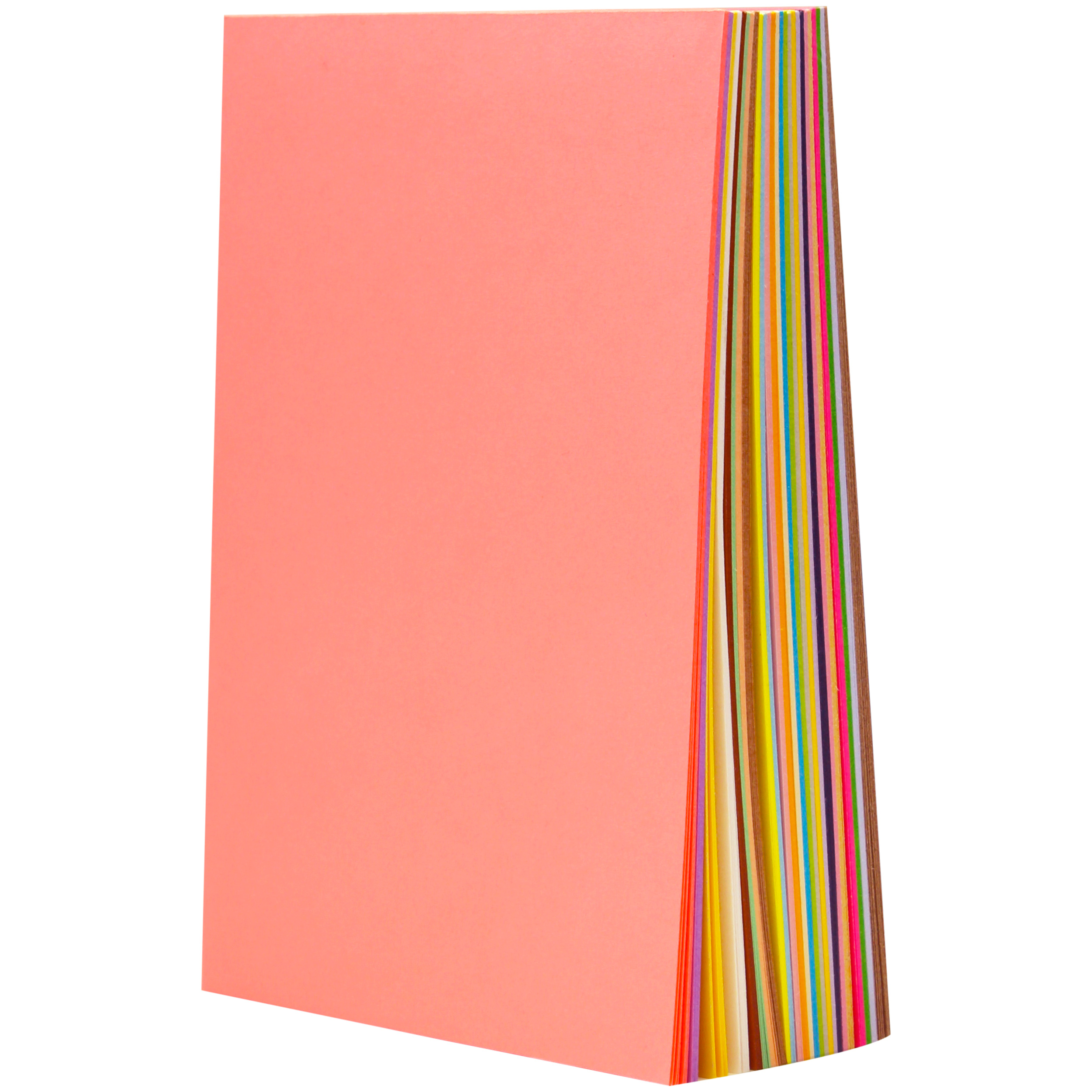 کاغذ رنگی A6 انتشارات سیبان طرح رنگارنگ بسته 200 عددی