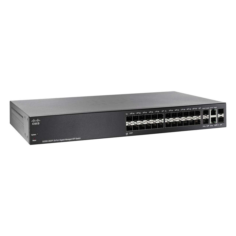 سوئیچ 28 پورت سیسکو مدل SG300-28SFP