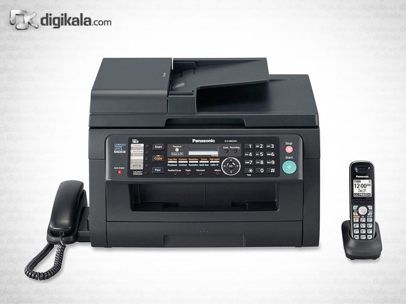 پرینتر چند کاره پاناسونیک با دو گوشی تلفن مدل MB2061CX