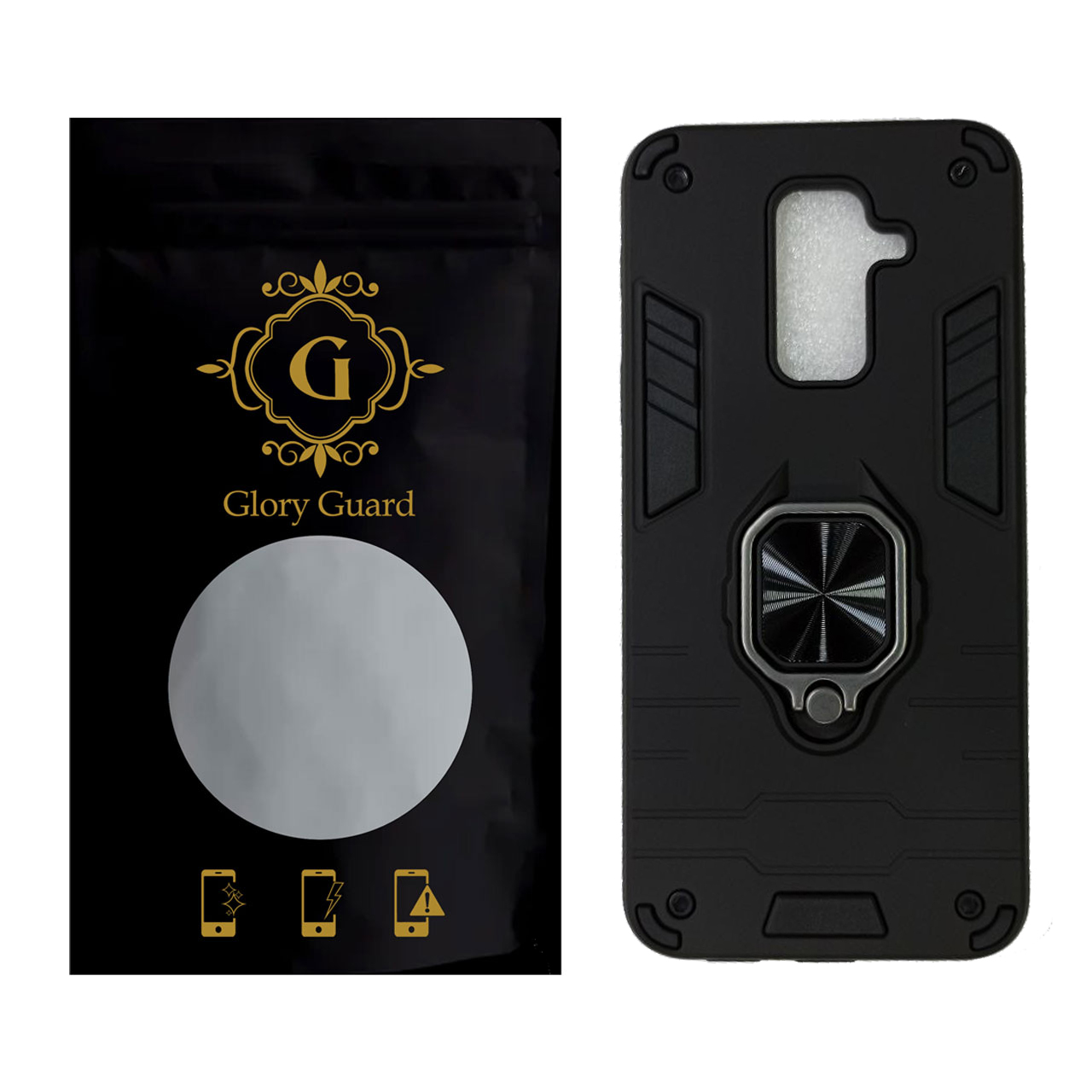 کاور گلوری گارد مدل KBM01 مناسب برای گوشی موبایل سامسونگ Galaxy A6 Plus 2018