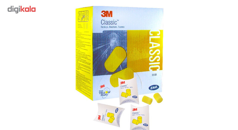 گوش گیر اسفنجی تری ام مدل Classic بسته 10 جفتی گوش گیر اسفنجی تری ام مدل Classic بسته 10 جفتی