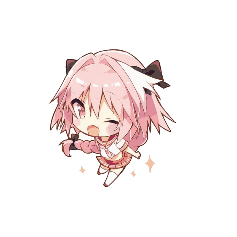 استیکر لپ تاپ و موبایل مدل انیمه طرح سرنوشت آپاکریفا استولفو Fate/Apocrypha astolfo کد 1278