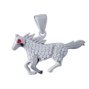     آویز گردنبند نقره زنانه بازرگانی میلادی کد PKR-120