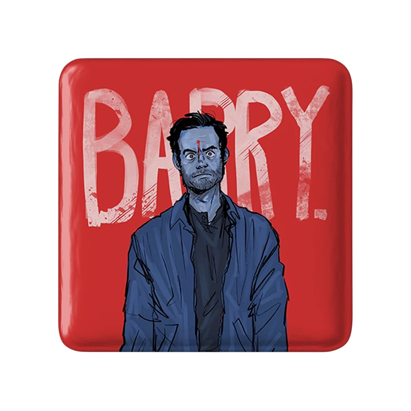 مگنت خندالو طرح سریال بری Barry مدل مربعی کد 29810