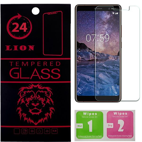 محافظ صفحه نمایش شیشه ای لاین مدل 2.5D مناسب برای گوشی نوکیا 7 پلاس محافظ صفحه نمایش شیشه ای لاین مدل 2.5D مناسب برای گوشی نوکیا 7 پلاس
