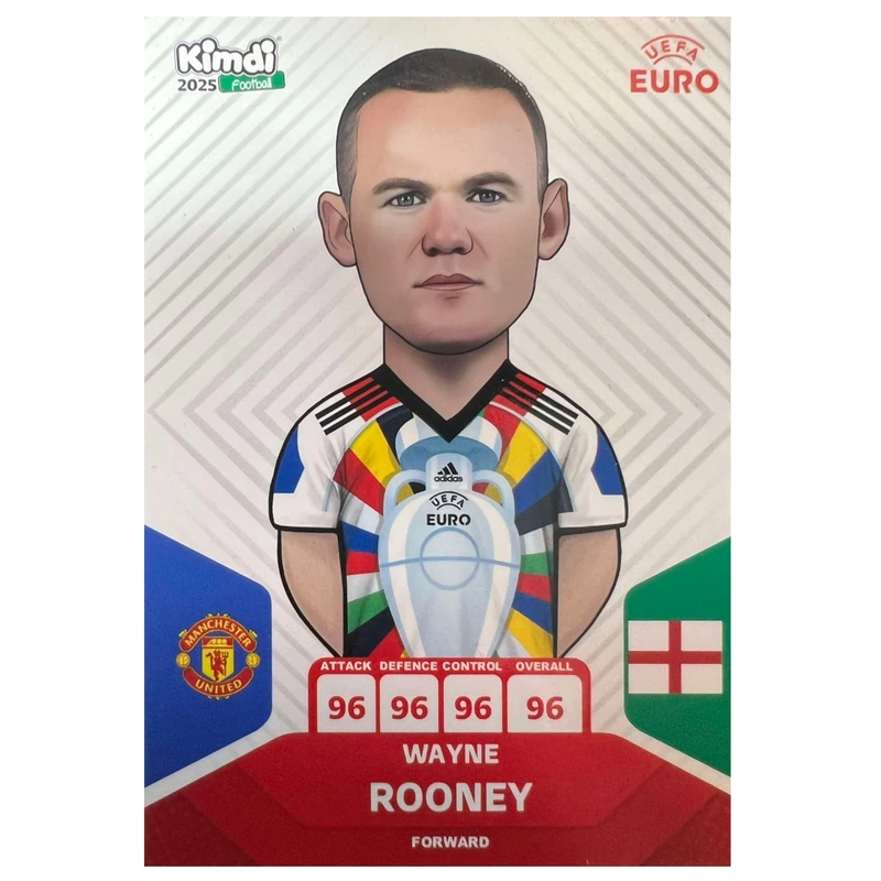 اسباب بازی زینتی کیمدی مدل وین رونی 2025 یورو