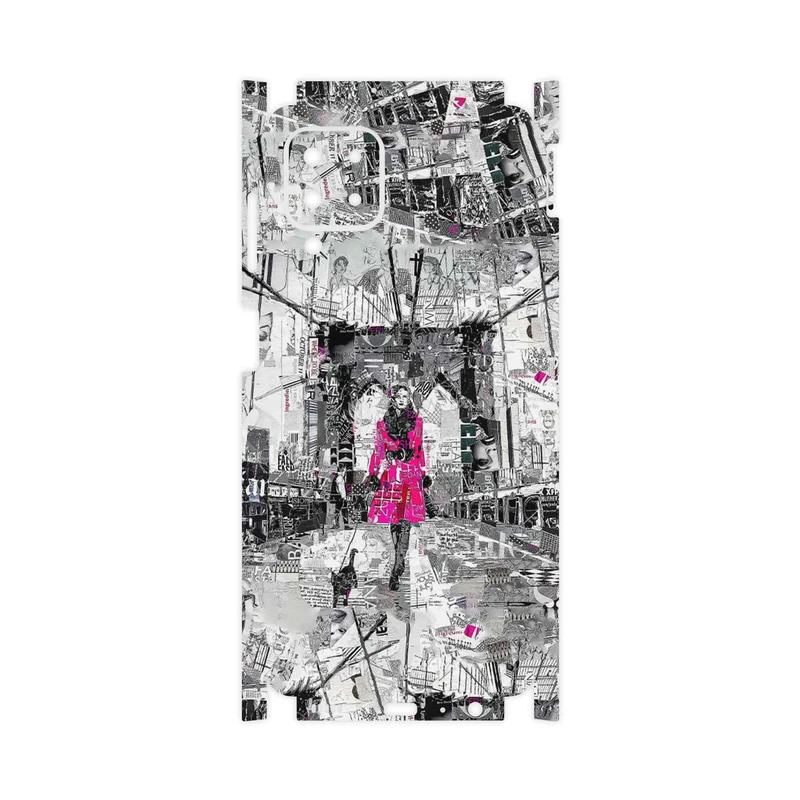 برچسب پوششی ماهوت مدل Collage of Catwalk Bridge-FullSkin مناسب برای گوشی موبایل سامسونگ Galaxy M22