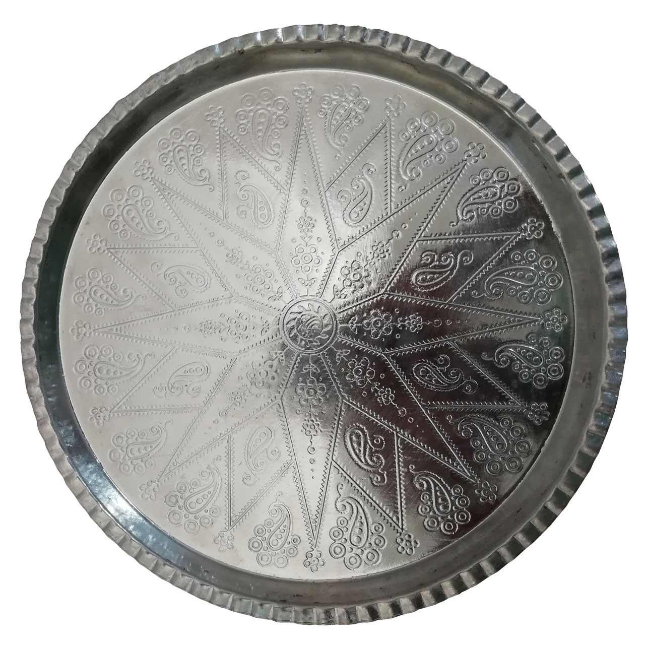 سینی مسی کد AL-80040088 قطر 25 سانتی متر