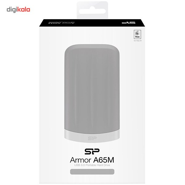 هارددیسک اکسترنال سیلیکون پاور مدل Armor A65M ظرفیت 2 ترابایت