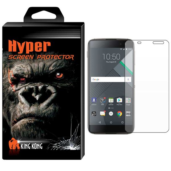 محافظ صفحه نمایش شیشه ای کینگ کونگ مدل Hyper Protector مناسب برای گوشی بلک بری Dtek 60 محافظ صفحه نمایش شیشه ای کینگ کونگ مدل Hyper Protector مناسب برای گوشی بلک بری Dtek 60