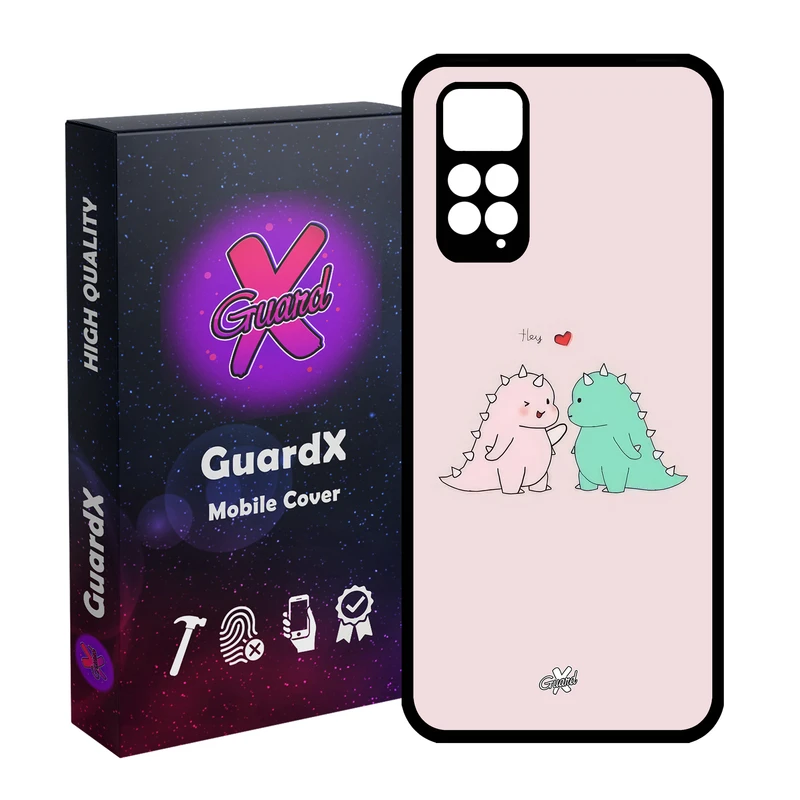کاور گارد ایکس طرح عشق مدل Glass10653مناسب برای گوشی موبایل شیائومی Redmi Note 11S/ Note 11 4G