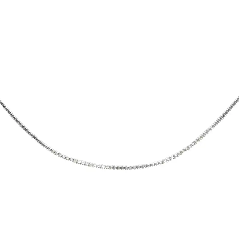 زنجیر نقره زنانه مدل ونیزی  کد 7008