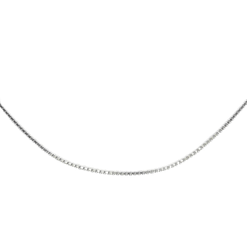 زنجیر نقره زنانه مدل ونیزی  کد 7008