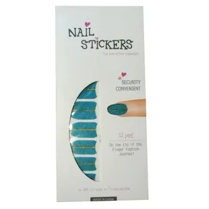 استیکر طراحی ناخن مدل BI-493