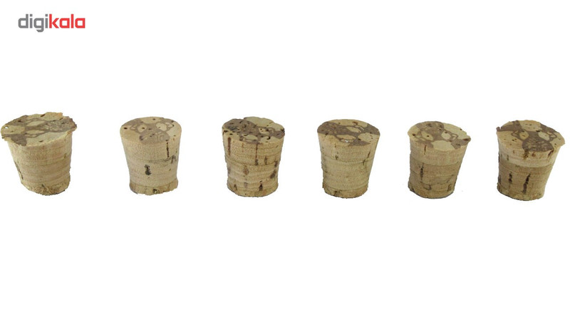 درب بطری چوب پنبه کوه شاپ مدل 7928 - A003 بسته 6 عددی