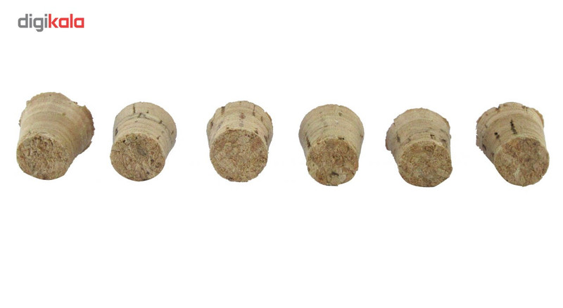 درب بطری چوب پنبه کوه شاپ مدل 7928 - A003 بسته 6 عددی