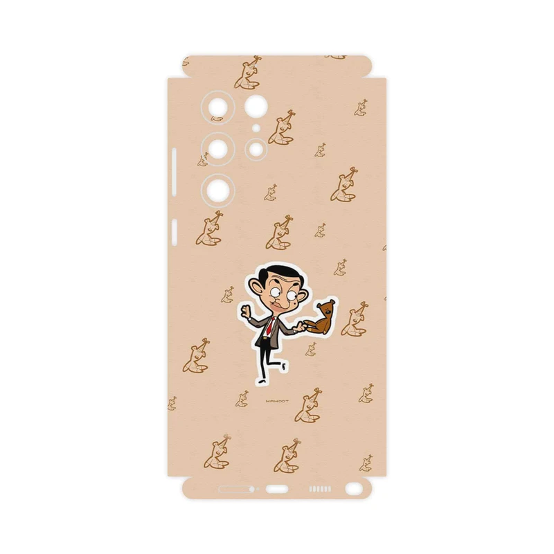 برچسب پوششی ماهوت مدل Mr.Bean-FullSkin مناسب برای گوشی موبایل سامسونگ Galaxy S22 Ultra 5G