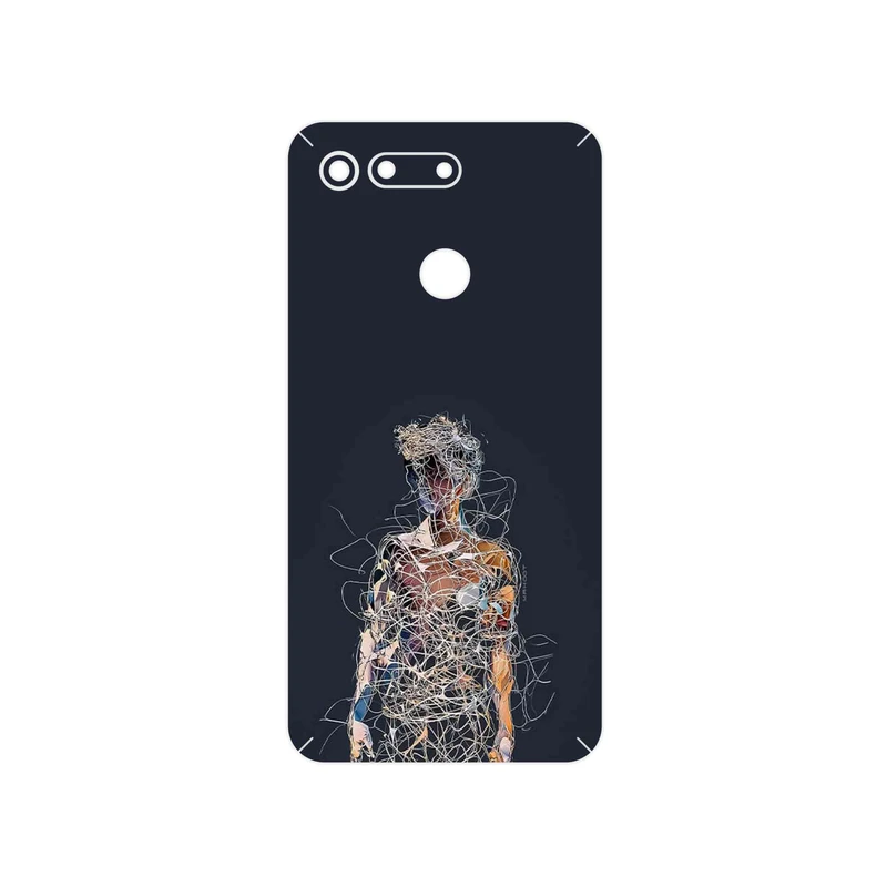 برچسب پوششی ماهوت مدل Strings Digital Art 1 مناسب برای گوشی موبایل آنر View 20