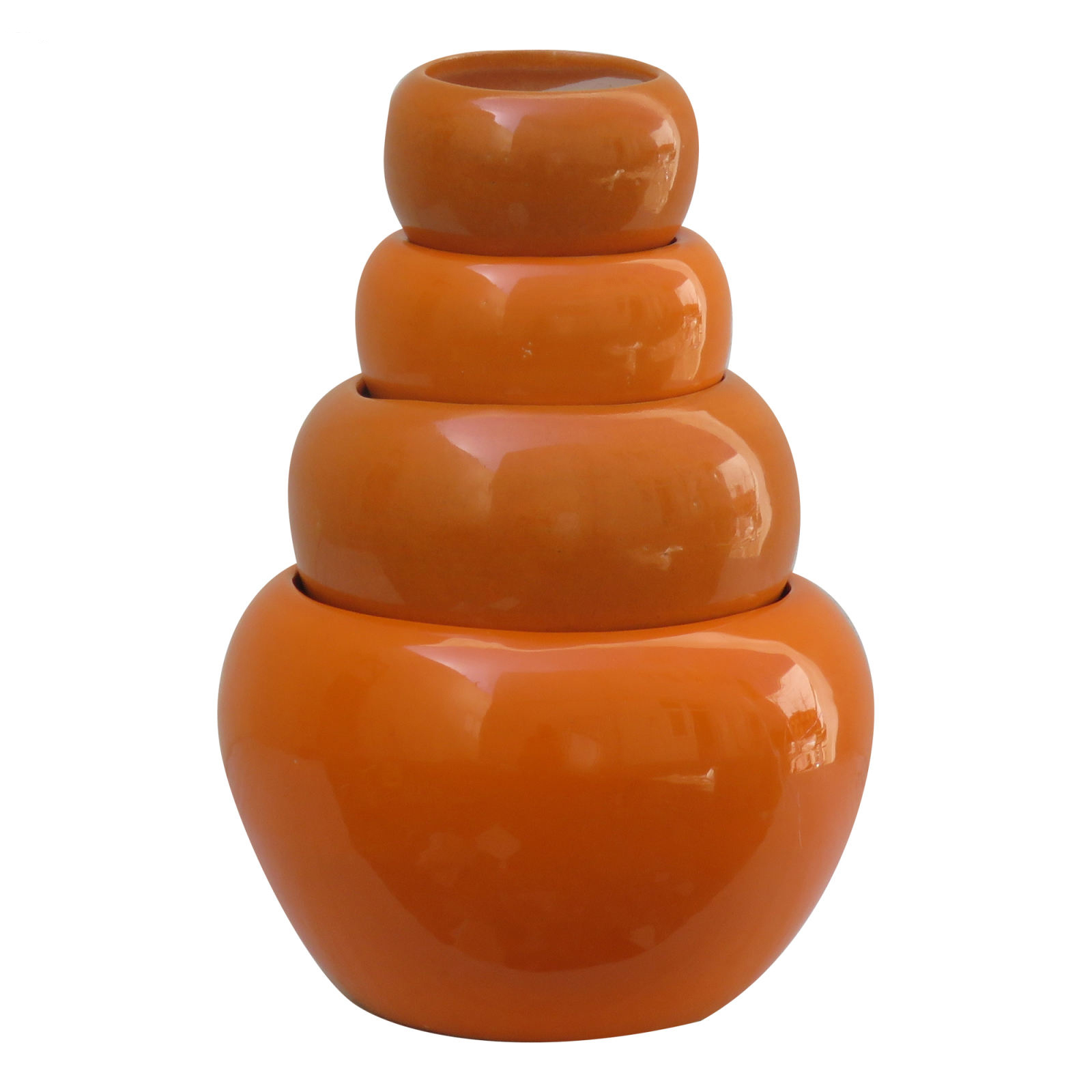 گلدان مدل توپی کد PF001 مجموعه 4 عددی