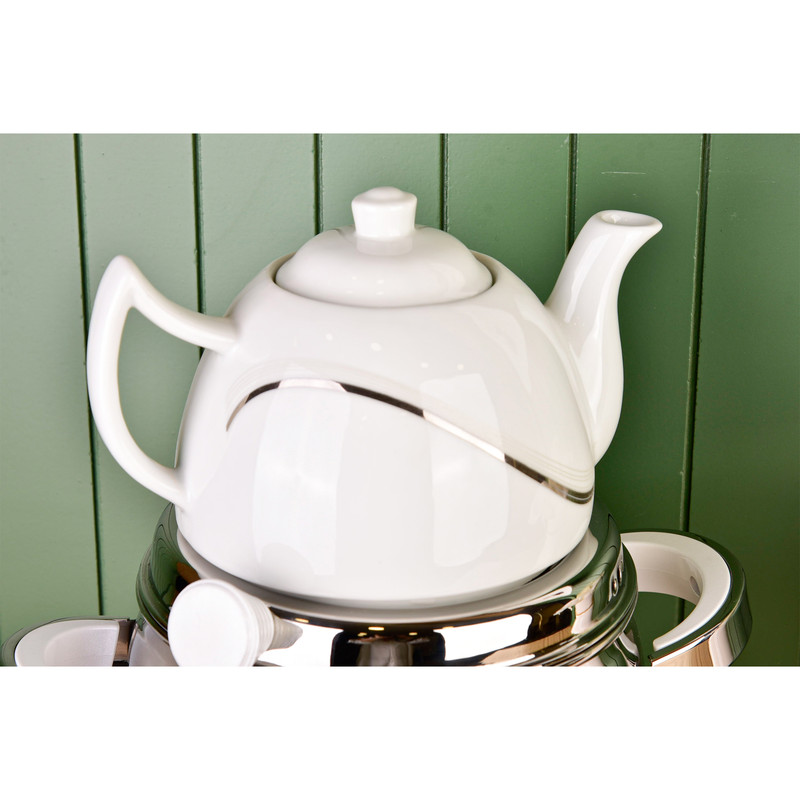 ست کتری قوری یونیک کد 7234 گنجایش کتری 5  لیتر گنجایش قوری 1 لیتر