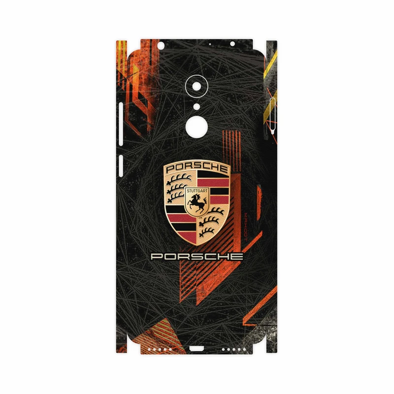 برچسب پوششی ماهوت مدل Porsche-Logo-FullSkin مناسب برای گوشی موبایل شیائومی REDMI 5