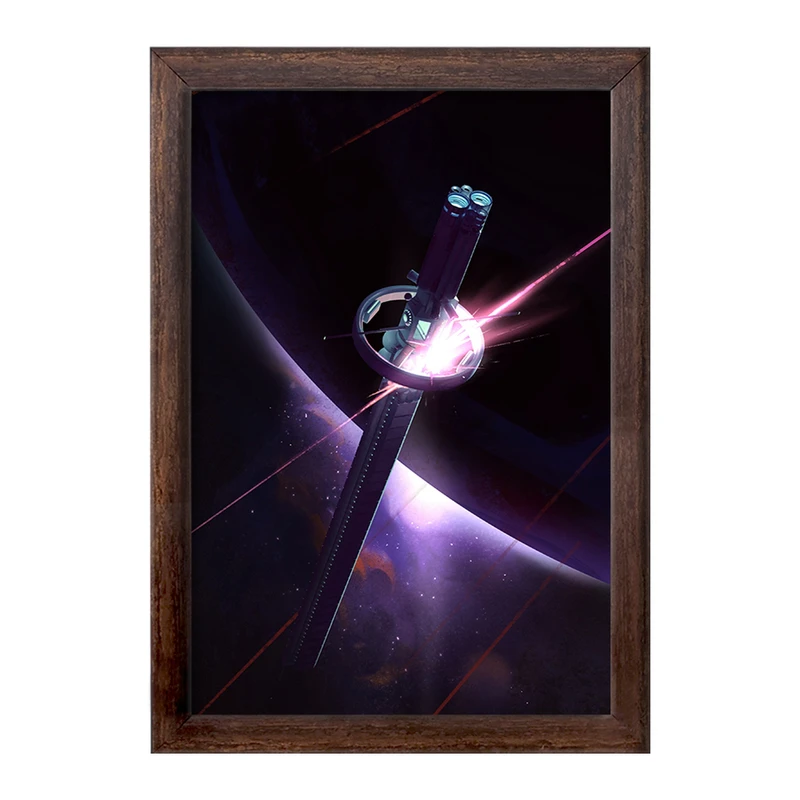 تابلو خندالو طرح ماهواره فضایی کد F532