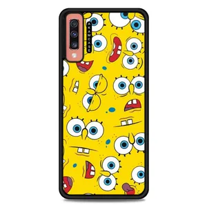 AKAM AMC-WSGA70-SPONGE BOB5 Cover For Samsung Galaxy A70