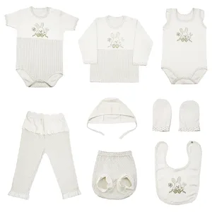 ست 8 تکه لباس نوزادی کد 8pc nw
