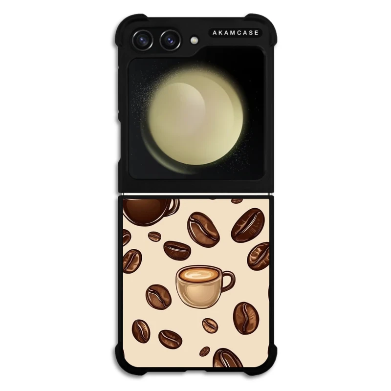 کاور آکام مدل AMC-WSGZFLIP5-COFFEE-10 مناسب برای گوشی موبایل سامسونگ Galaxy Z Flip 5