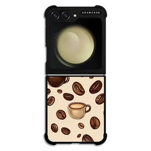 AKAM AMC-WSGZFLIP5-COFFEE-10 Cover For Samsung Galaxy Z Flip 5
