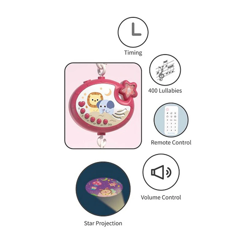 عکس شماره 8 : آویز تخت کودک مدل کنترلی طرح موزیکال کد 85-698